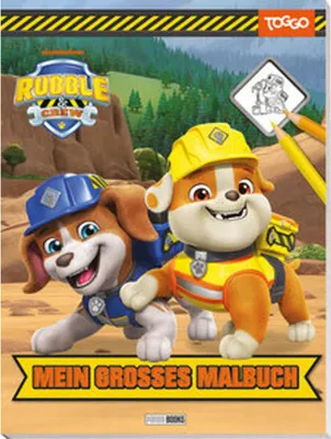 Produktbild von Rubble & Crew: Mein großes Malbuch
