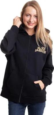 Produktbild von Black Sabbath - "Tour 1978" Hoodie mit durchgehendem Reißverschluss für Damen RO1714 (L) (Schwarz)