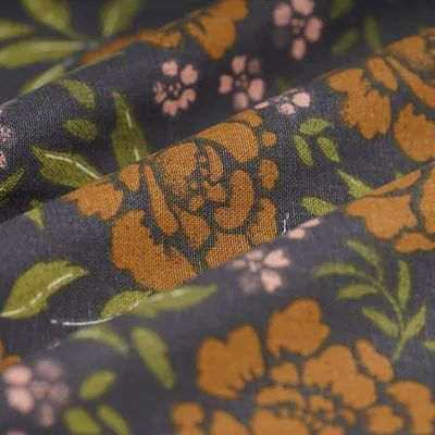 Imagen del producto de Tejido con estampado floral, tela para tapicería en color