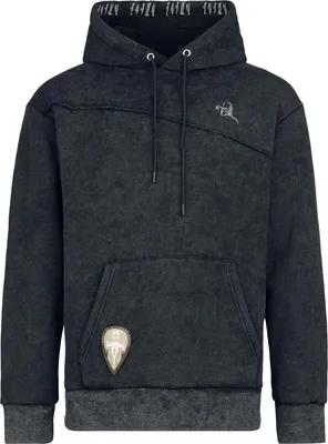 Produktbild von Star Wars Kapuzenpullover Herren The Mandalorian - Logo schwarz M