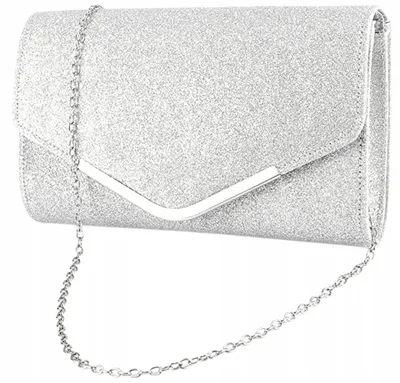 Produktbild von Clutch-Tasche - Glanzvoll - Stilvolles Accessoire - Perfekt für Eleganz - Praktische Lösung - Aktive Frauen - Kompakte Größe