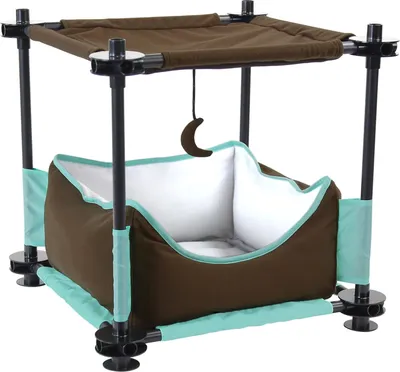 Imagen del producto de Muebles para gatos y camas para gatos: para interior y exterior. 1 unidad. Color . 40 x 40 x 40 cm