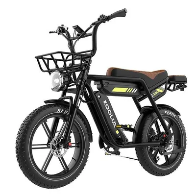 Produktbild von E Bike Mountainbike X9 Pro 20 Zoll Fatbike mit 48V 31,2Ah Doppelakku, bis zu 180 km Reichweite,Offroad E-Bikes mit Federgabel und Gepäckträger
