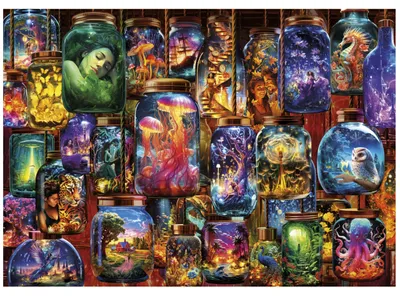 Obrázok produktu pre Educa Dreams In A Jar Puzzle 2000 dielov, viacfarebné, pre deti, viacfarebné, univerzálna veľkosť
