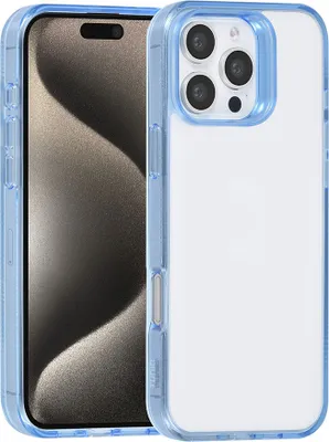 Produktbild von TUNIQ iPhone 16 Pro Max Back cover case - Silicone - Blue