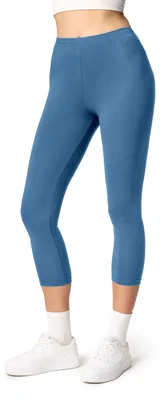 Produktbild von Ladeheid Damen 3/4 Leggings aus Baumwolle LA40-132 (Jeans, XS)