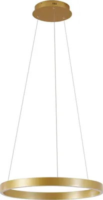 Produktbild von Lucande LED-Hängeleuchte Yonam, Ø 60 cm, 1-flg., gold, CCT