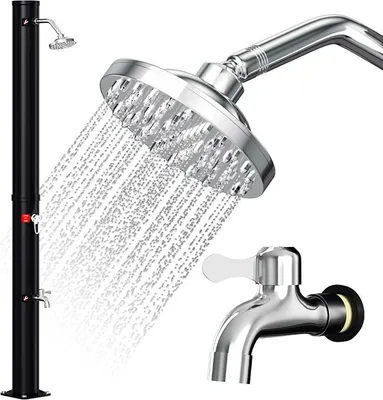 Immagine prodotto di Doccia solare Izrielar 20L Doccia da esterno Doccia da giardino Senza copertura protettiva per piscina Campeggio