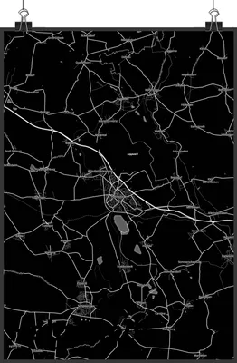 Produktbild von Mr. & Mrs. Panda Bild Helmstedt DIN A5 - Geschenk, drucke, Kunstdruck, Stadt Dorf Karte Landkarte Map Stadtplan, wanddeko, Plakat, Wandbild