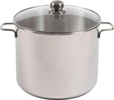 Zdjęcie produktu dla Karl Krüger 72728, 17 l, Stal nierdzewna, Ceramika, Gaz, Halogen, Indukcja, Płyta jednolita, Stal nierdzewna, Szkło, 30 cm