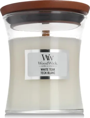 Produktbild von WoodWick White Teak, Rund, Weiß, 1 Stück(e)