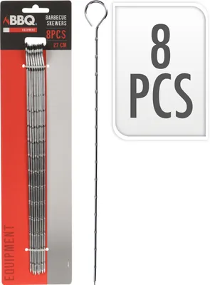 Zdjęcie produktu dla igła do szaszłyków 27 cm Cr (8 szt.)