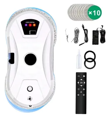 Obrázek produktu pro Robot na mytí oken, sací výkon 5600 Pa, automatická funkce postřiku, 5600 Pa