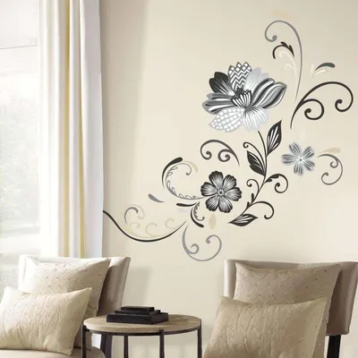 Produktbild von Repositionable Aufkleber FLOWER