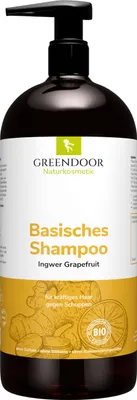 Produktbild von GREENDOOR Basisches Shampoo XL Ingwer Grapefruit
