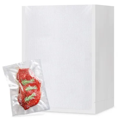 Productafbeelding van Vacuümzakken voor voedsel - 20 x 25 cm - 100 stuks - BPA-vrij - Sous vide