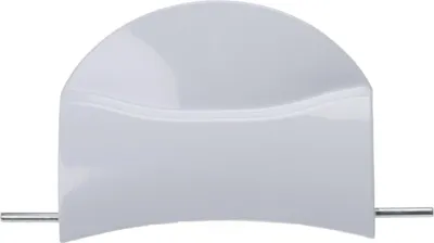 Produktbild von vhbw Türgriff kompatibel mit Siemens WXB560HK, WXB760HK, WM14A160/01, WM14A16001 Waschmaschine Kunststoff Weiß