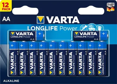 Image de Varta 4906/LR06 LONGLIFE POWER Mignon 12-er Blister