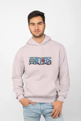 Produktbild von D&B Uni Hoodie MO00039 One Piece Blassrosa-Größe XL