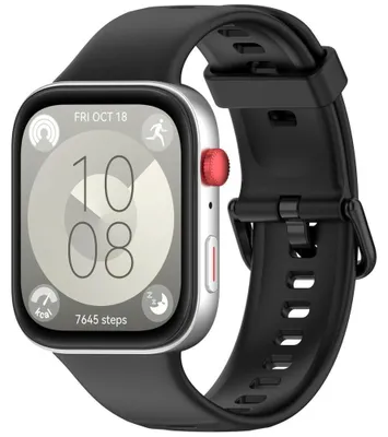 Immagine prodotto di Cinturino in silicone per Huawei FIT 5/5 Pro/4/4 Pro/3, colore nero