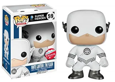 Produktbild von White Lantern Flash POP! Vinyl Figur 9 cm Exclusive