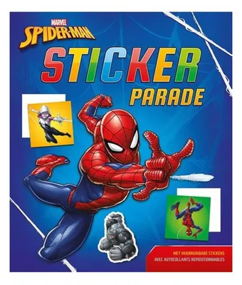 Produktbild von Kleur-en stickerbk deltas stickerparade spider-man | 1 stuk