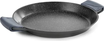 Produktbild von Lacor 25432 Paella-Pfanne mit Silikongriffen, Aluminiumguss