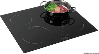 Obrázek produktu pro Sklokeramická varná deska 4 hořáky , 1 kus