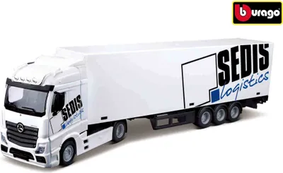 Obrázek produktu pro BBURAGO Mercedes-Benz 1:43 Lift & Load, Model nákladního automobilu / přívěsného vozidla, Sestavený, 1:43, Mercedes-Benz Lift & Load, Jakékoliv pohlaví, Kov, Plast