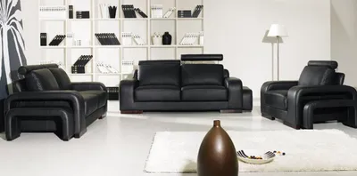 Produktbild von Ledersofa Sofagarnitur 3+2+1 Sitzer Set Garnitur Polstersofa Couch Designersofa