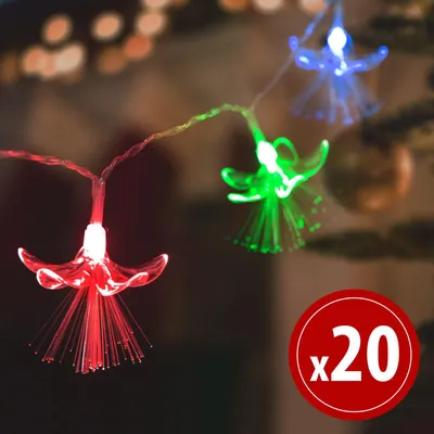 Immagine prodotto di Catena luminosa a LED - fiori - 20 LED - 2,85 metri