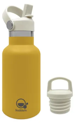 Obrázok produktu pre Smikkels nerezová termoska 350 ml žltá - fľaša na pitie pre deti
