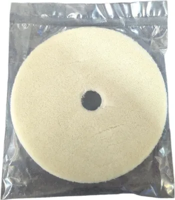 Produktbild von Unikum Polierschwamm Kurzhaar Lammfell (synthetisch) 125 mm
