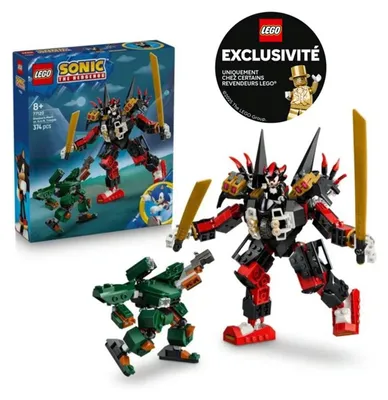 Zdjęcie produktu dla LEGO Shadow i jego mech kontra G.U.N. Trooper, Zestaw do budowania, 8 lat(a), Plastik, 374 szt., 468 g