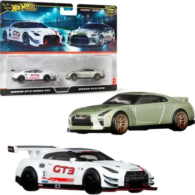 Immagine prodotto di Nissan GT-R Nismo GT3 e Nissan GT-R | Veicoli Hot Wheels Premium