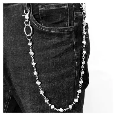 Produktbild von Jeans-Hosenkette für Damen und Herren - Vielseitige Hip-Hop-Rock-Taillenketten