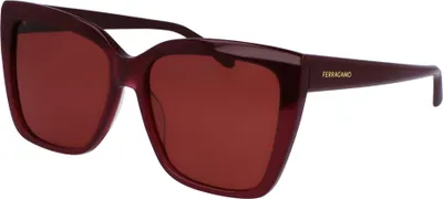 Produktbild von Ferragamo SF1102S Wine 58/16/140 Damen Sonnenbrillen