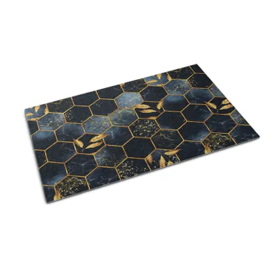 Obrázok produktu pre Rohožka na dvere - Rohož na zachytávanie nečistôt - Nekĺzavá vnútorná vonkajšia rohož - 150x100 cm - Geometrická abstrakcia