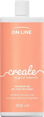 Immagine prodotto di Gel doccia ambra e latte di mandorla 500 ml