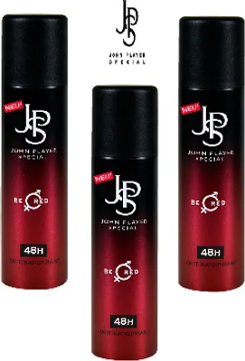 Produktbild von John Player Special BE RED Antitranspirant Deodorant 3 x 150 ml