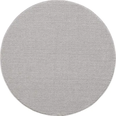 Produktbild von Carpetsale24 Teppich Wohnzimmer Uni Meliert Cut-Loop Design Kurzflor Modern Teppich Einfarbig Robust Pflegeleicht, Grösse: 200 cm Rund