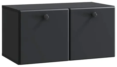 Immagine prodotto di vidaXL Mobile TV da parete 59,5 x 31 x 30 cm Nero
