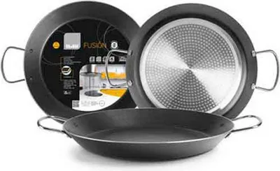 Obrázok produktu pre Ibili Fusion 451134 Panvica na vyprážanie, max. priemer 34 cm, hliník, vhodná na indukčné variče, nepriľnavý povrch