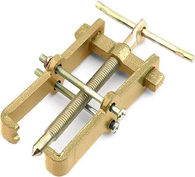 Productafbeelding van Set van 4-inch hefschroeven met dubbele lagers en tandwielmechanisme, set van koolstofstaal met 4-inch hefschroeven, 10-delige set voor gereedschap