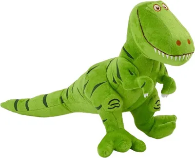 Image de Dinosaure en peluche 70cm x 40cm Mascotte en peluche Vert