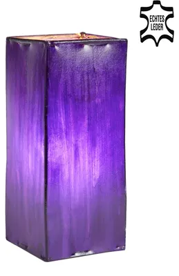 Imagen del producto de Lámpara de mesa vintage de cuero, ideal para mesita de noche o como luz tenue