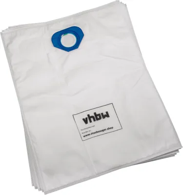 Produktbild von vhbw 5x Staubbeutel Ersatz für BVC 13060 für Staubsauger - 45,4cm x 33,9cm Weiß