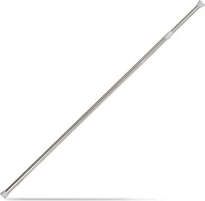 Produktbild von Teleskopische Stangen aus Edelstahl, 110-200 cm, silberfarben