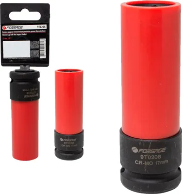 Produktbild von Rockforce nasadka 1/2" długa 6-k 17mm do alufelg z tuleją