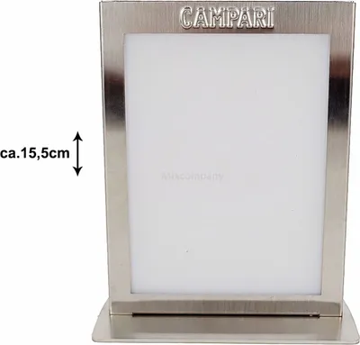 Produktbild von Campari Kartenhalter Tischaufsteller Gastro 16x 11,5 x 5 cm